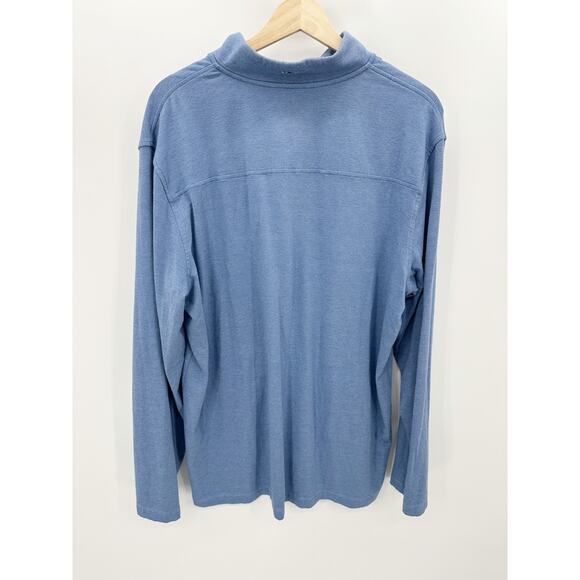 Vineyard Vines Pullover Men XL Blue Edgartown Shep Long Sleeve 1/4 Zip Preppy - Picture 2 of 8